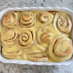 Homemade cinnamon rolls